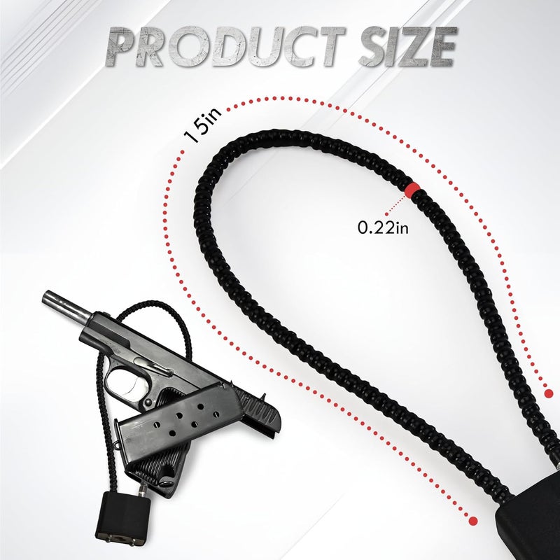 TaShow Heavy Duty Steel Cable with Covered Body and Universal Fit - Image 2